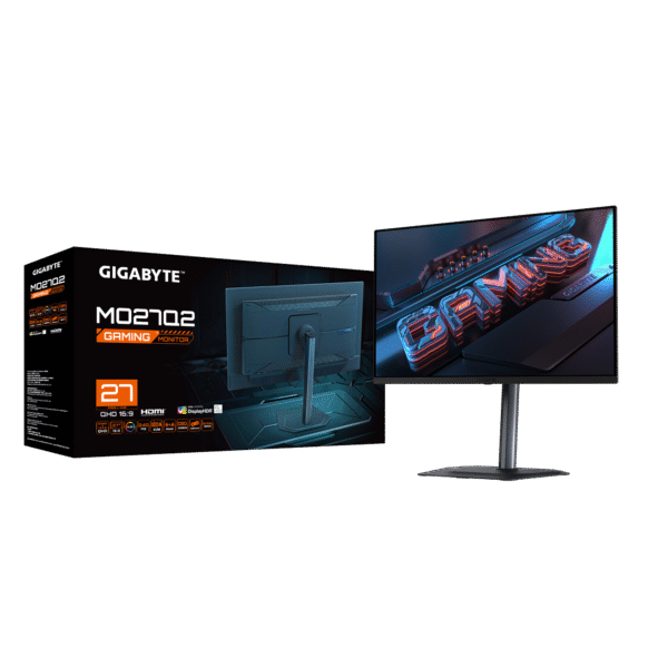 ⁦מסך גיימינג – Gigabyte Aorus 27" MO27Q2 QHD 240Hz 0.03ms OLED⁩ – תמונה ⁦9⁩