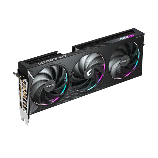 ⁦כרטיס מסך – Gigabyte Aorus GeForce RTX 5060 Ti Master Elite 16GB – צבע שחור⁩ – תמונה ⁦6⁩