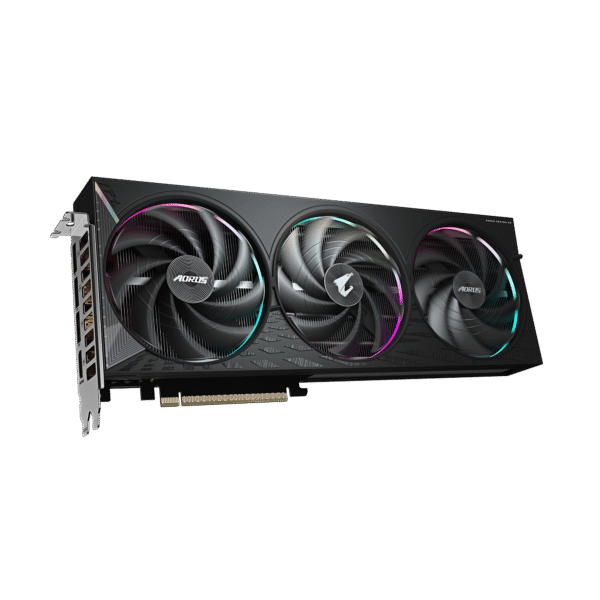 ⁦כרטיס מסך – Gigabyte Aorus GeForce RTX 5060 Ti Master Elite 16GB – צבע שחור⁩ – תמונה ⁦3⁩