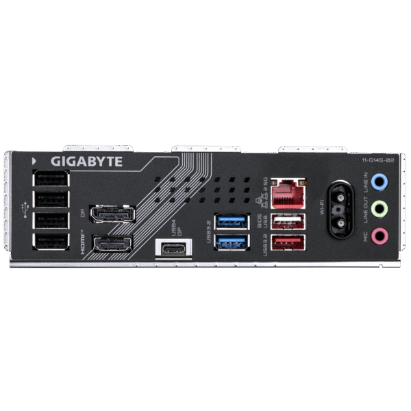 ⁦לוח אם – Gigabyte B860 Gaming X ATX WIFI6E 2.5GbE Lan LGA1851 DDR5 – צבע לבן⁩ – תמונה ⁦4⁩