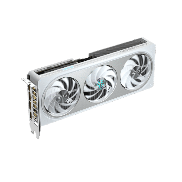 ⁦כרטיס מסך – Gigabyte GeForce RTX 5060 Ti Aero OC 16GB – צבע לבן⁩ – תמונה ⁦6⁩