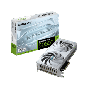 כרטיס מסך – Gigabyte GeForce RTX 5060 Ti Eagle OC ICE 16GB – צבע לבן