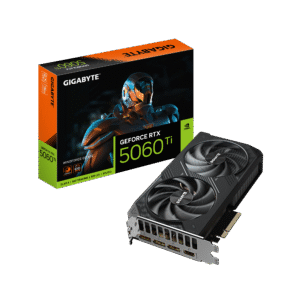 כרטיס מסך – Gigabyte GeForce RTX 5060 Ti WindForce 2 OC 16GB – צבע שחור