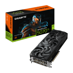 כרטיס מסך – Gigabyte GeForce RTX 5070 Ti WindForce SFF 16GB – צבע שחור