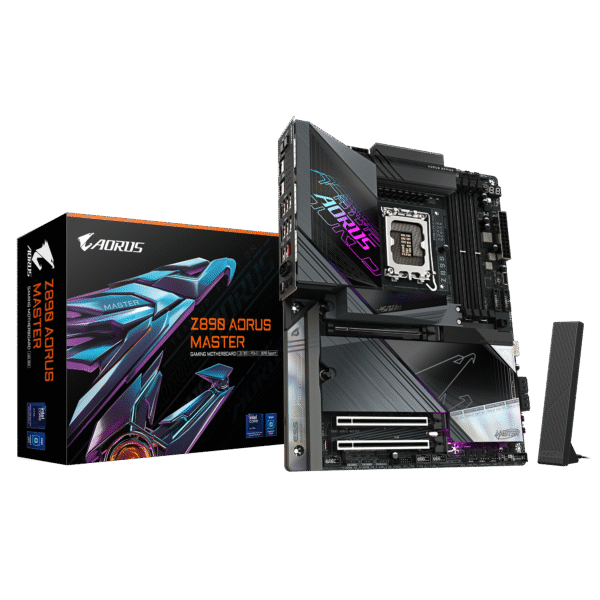 לוח אם – Gigabyte Z890 Aorus Master ATX WIFI7 10GbE Lan LGA1851 DDR5