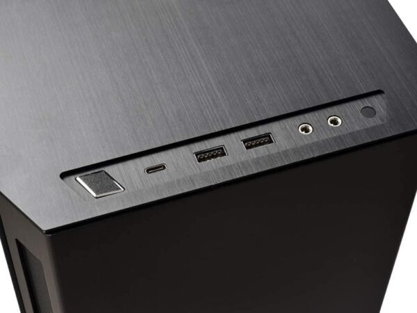 ⁦מארז - Lian-Li PC-TU150 Black Solid - צבע שחור⁩ – תמונה ⁦4⁩