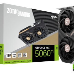 כרטיס מסך – Zotac Gaming GeForce RTX 5060 Ti AMP 16GB – צבע שחור