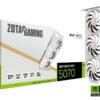 כרטיס מסך – Zotac Gaming GeForce RTX 5070 AMP White Edition 12GB – צבע לבן