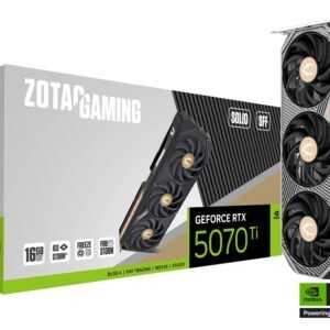 כרטיס מסך – Zotac Gaming GeForce RTX 5070 Ti SOLID SFF 16GB – צבע שחור