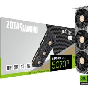 כרטיס מסך – Zotac Gaming GeForce RTX 5070 Ti SOLID SFF OC 16GB – צבע שחור