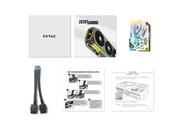 ⁦כרטיס מסך – Zotac Gaming GeForce RTX 5070 Twin Edge 12GB – צבע שחור⁩ – תמונה ⁦7⁩