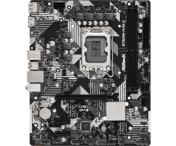 ASRock B760M-HM.2 Micro-ATX LGA1700 DDR5