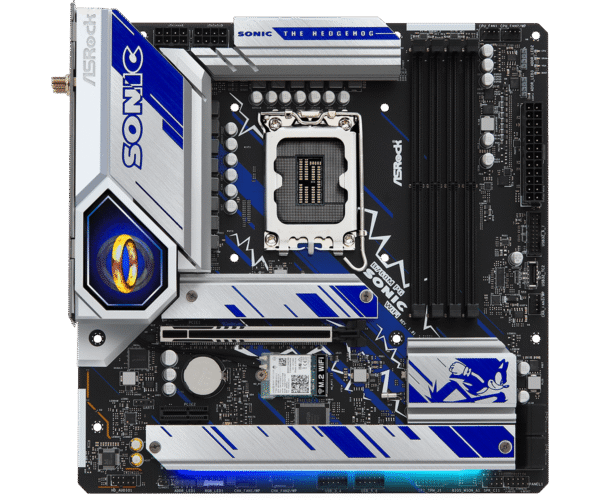 ASRock B760M PG SONIC WiFi Micro-ATX 2.5GbE Lan LGA1700 DDR5