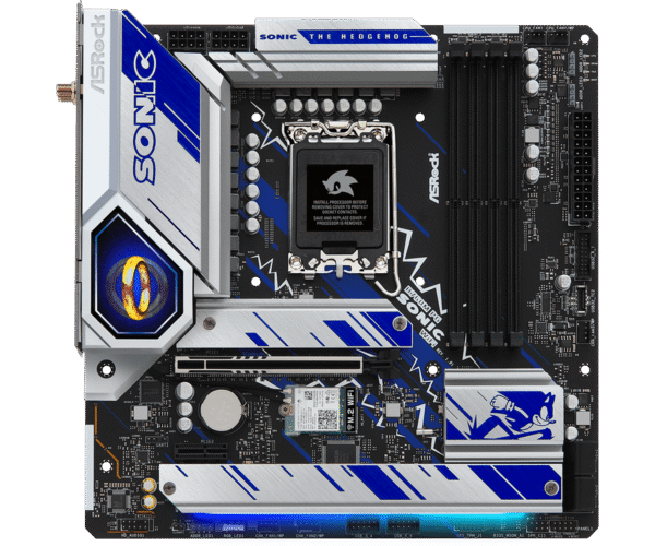 ASRock B760M PG SONIC WiFi Micro-ATX 2.5GbE Lan LGA1700 DDR5