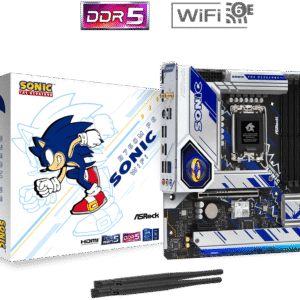 ASRock B760M PG SONIC WiFi Micro-ATX 2.5GbE Lan LGA1700 DDR5
