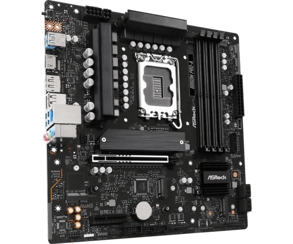 ASRock B860M Pro-A Micro-ATX 2.5GbE Lan LGA1851 DDR5