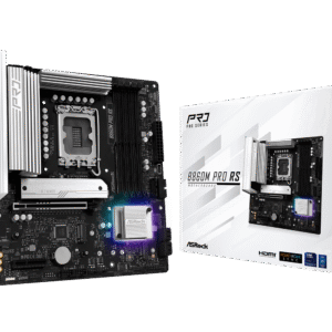ASRock B860M Pro RS Micro-ATX 2.5GbE Lan LGA1851 DDR5