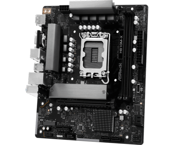 ASRock H810M-X Micro-ATX 2.5GbE Lan LGA1851 DDR5
