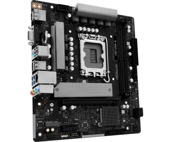 ASRock H810M-X Micro-ATX 2.5GbE Lan LGA1851 DDR5
