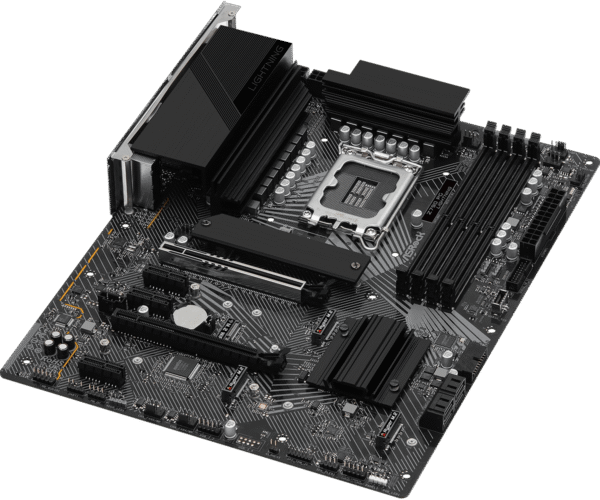 ⁦לוח אם – ASRock Z790 PG Lightning ATX 2.5GbE Lan LGA1700 DDR5⁩ – תמונה ⁦5⁩