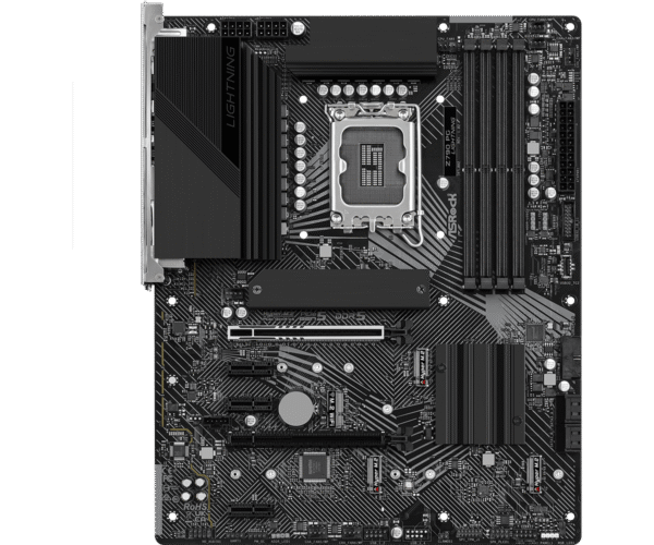 ⁦לוח אם – ASRock Z790 PG Lightning ATX 2.5GbE Lan LGA1700 DDR5⁩ – תמונה ⁦3⁩
