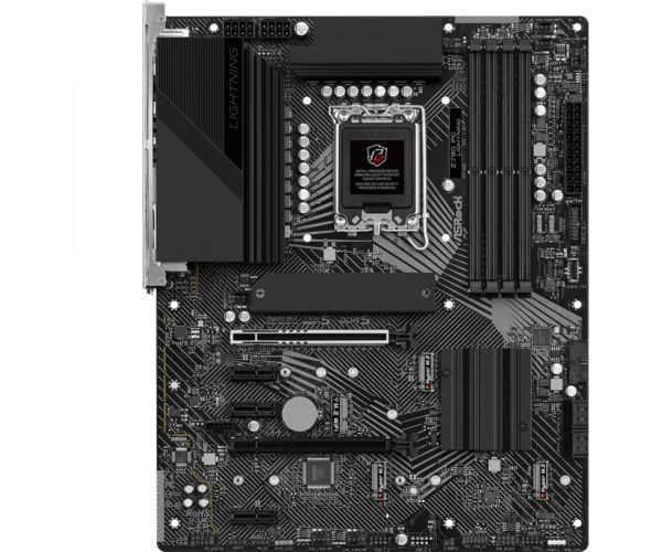 ⁦לוח אם – ASRock Z790 PG Lightning ATX 2.5GbE Lan LGA1700 DDR5⁩ – תמונה ⁦2⁩