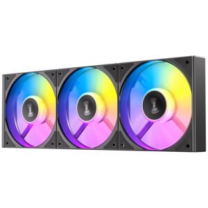סט 3 מאווררים למארז – Antec Connect C120 ARGB 120mm – צבע שחור