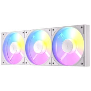 סט 3 מאווררים למארז – Antec Connect C120 ARGB 120mm – צבע לבן
