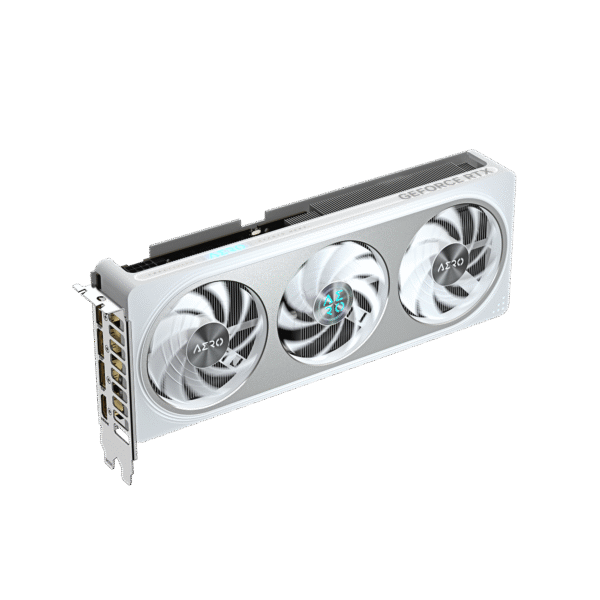 ⁦כרטיס מסך – Gigabyte GeForce RTX 5060 AERO OC 8GB – צבע לבן⁩ – תמונה ⁦6⁩