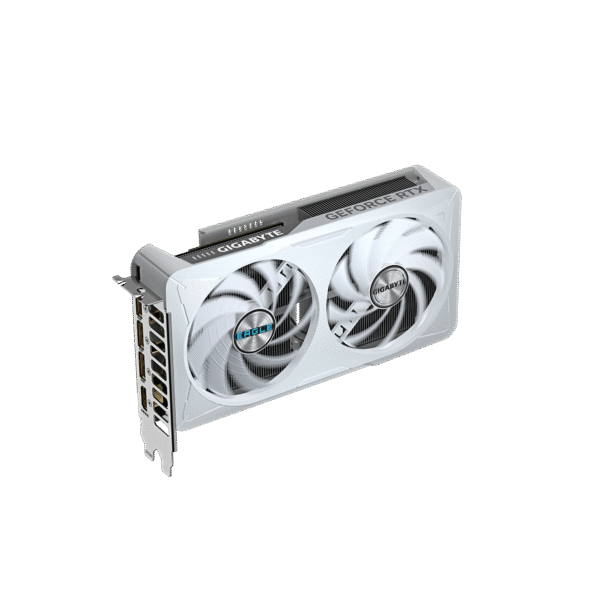 ⁦כרטיס מסך – Gigabyte GeForce RTX 5060 EAGLE ICE 8GB – צבע לבן⁩ – תמונה ⁦5⁩