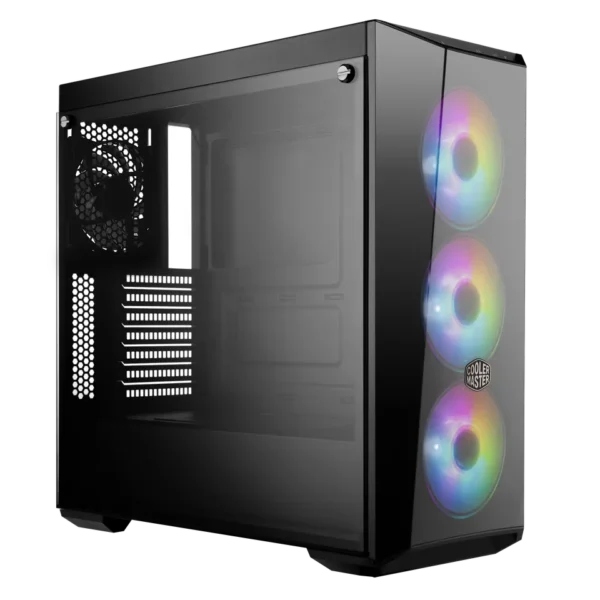 ⁦מארז - Cooler Master MasterBox Lite 5 ARGB Black - צבע שחור⁩ – תמונה ⁦4⁩