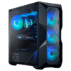 מארז - Cooler Master MasterBox TD500 Crystal Black - צבע שחור