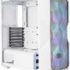 מארז - Cooler Master MasterBox TD500 Mesh White - צבע לבן