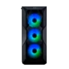 ⁦מארז - Cooler Master MasterBox TD500 Crystal Black - צבע שחור⁩ – תמונה ⁦3⁩