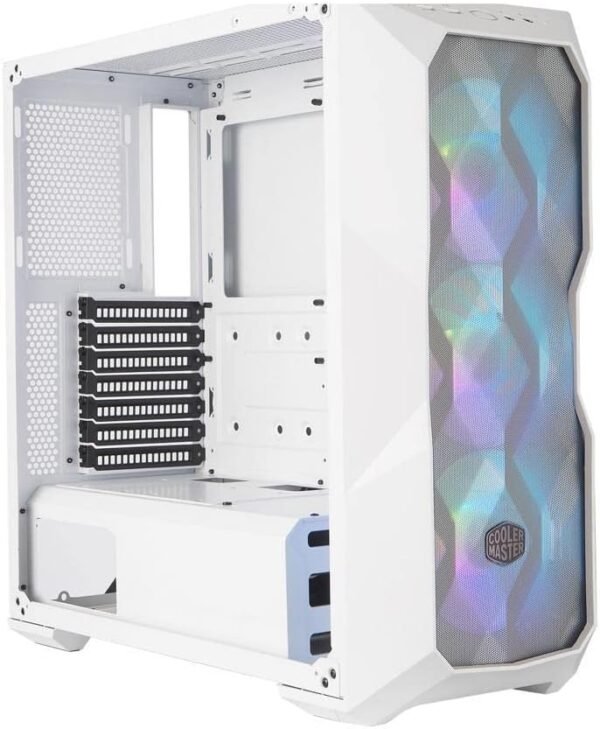 מארז - Cooler Master MasterBox TD500 Mesh White - צבע לבן