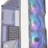 ⁦מארז - Cooler Master MasterBox TD500 Mesh White - צבע לבן⁩ – תמונה ⁦3⁩
