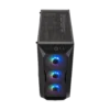 ⁦מארז - Cooler Master MasterBox TD500 Crystal Black - צבע שחור⁩ – תמונה ⁦5⁩