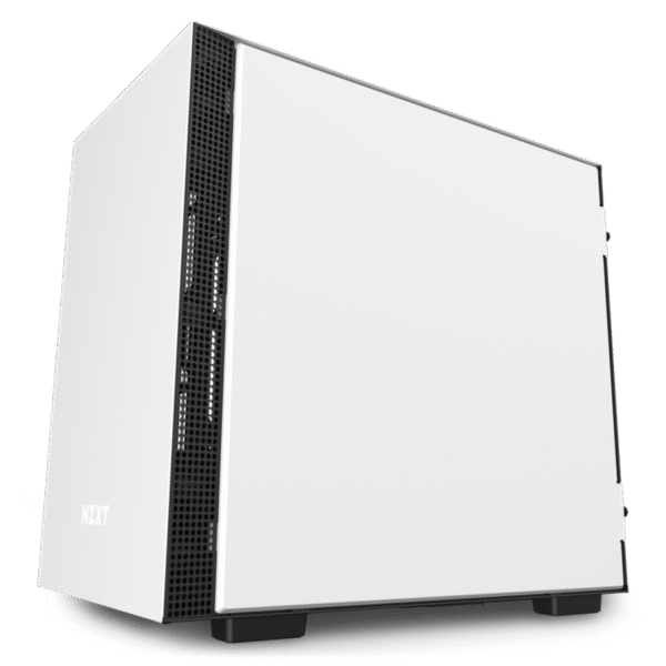 מארז - NZXT H210 Matte White - צבע לבן