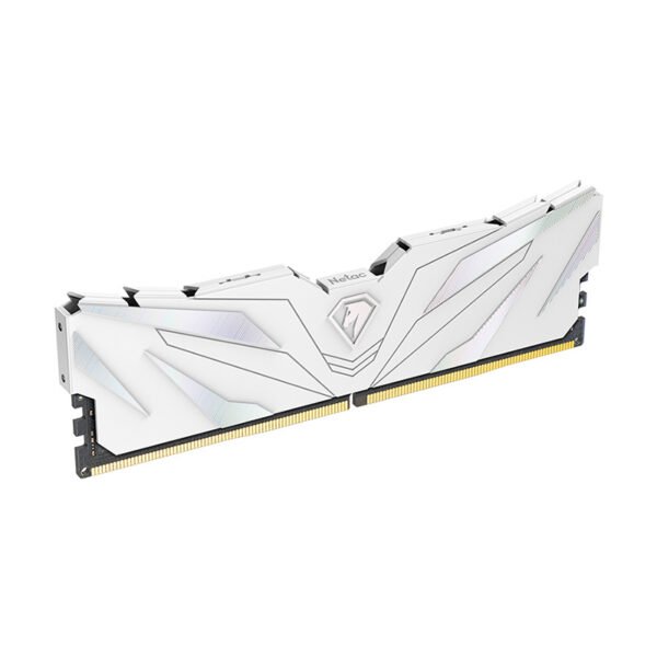 ⁦זכרון לנייח – Netac Shadow II DDR4 16GB 3200Mhz CL16 – צבע לבן⁩ – תמונה ⁦3⁩