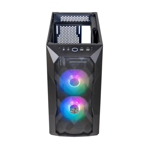 ⁦מארז - Cooler Master MasterBox TD300 Mesh Black - צבע שחור⁩ – תמונה ⁦2⁩