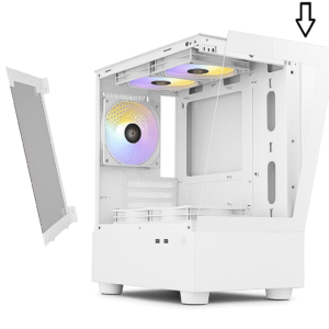 Antec CX200M Front Glass Door White