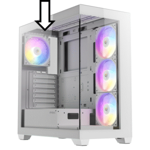 Antec CX300 ARGB Glass Door White