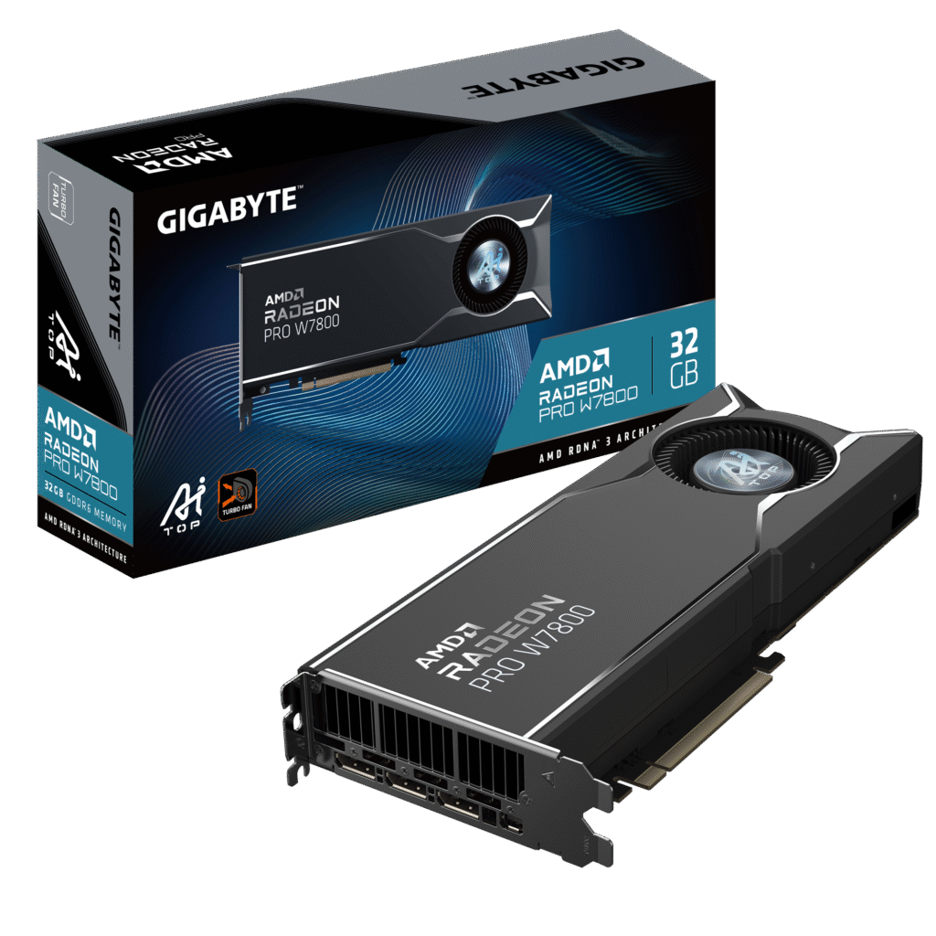 Gigabyte Radeon Pro W7800 AI TOP 32GB