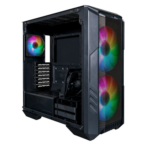⁦מארז - Cooler Master HAF 500 Black - צבע שחור⁩ – תמונה ⁦2⁩