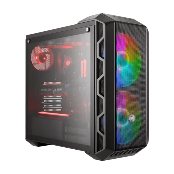 ⁦מארז - Cooler Master MasterCase H500 ARGB Black - צבע שחור⁩ – תמונה ⁦2⁩