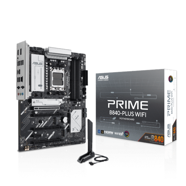 לוח אם – ASUS PRIME B840-PLUS WIFI ATX AM5 DDR5