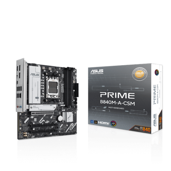 לוח אם – ASUS PRIME B840M-A-CSM Micro-ATX AM5 DDR5