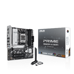 לוח אם – ASUS PRIME B840M-A WIFI Micro-ATX AM5 DDR5