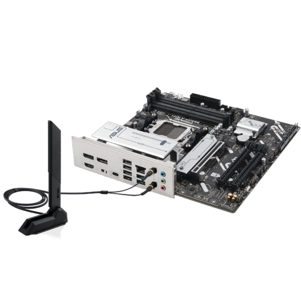 ⁦לוח אם – ASUS PRIME B840M-A WIFI Micro-ATX AM5 DDR5⁩ – תמונה ⁦6⁩