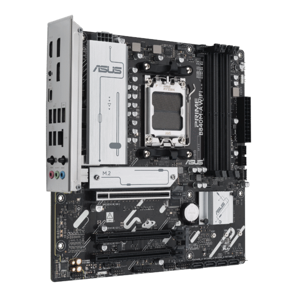 ⁦לוח אם – ASUS PRIME B840M-A WIFI Micro-ATX AM5 DDR5⁩ – תמונה ⁦3⁩